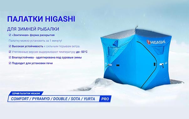 Качественные зимние палатки для зимней рыбалки